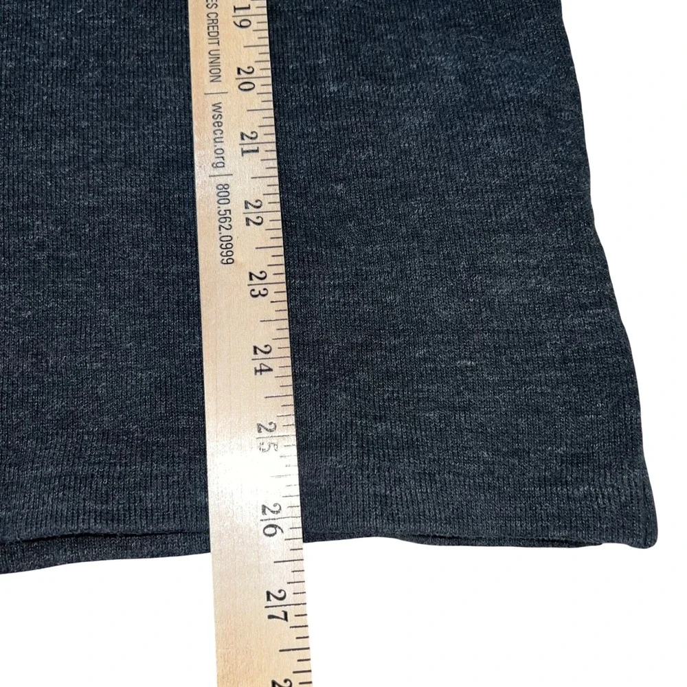 Polo Ralph Lauren Estate-Rib Mockneck 1/4 Zip Pullover Dark Heather Gray Size XL
